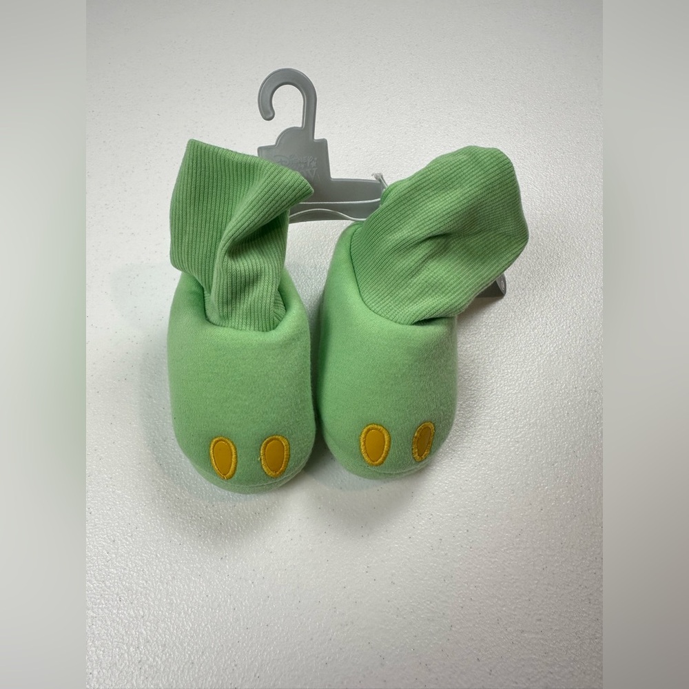 NEW Disney Store The Child Baby Costume Star Wars Grogu Baby Yoda Booties 12-18M